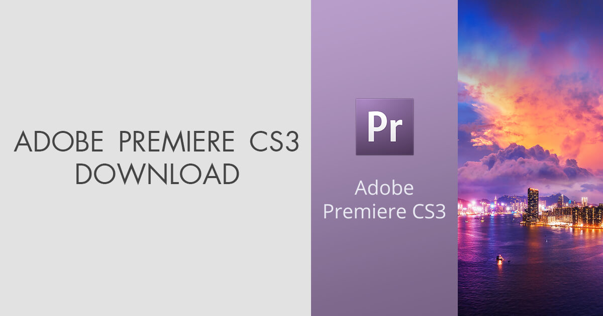 adobe premiere cs3 for mac